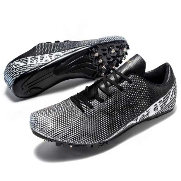 Track Spike Shoe for Men Professional Field and Track Shoes Breathable Running High Jump Racing Shoes