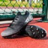 Track Spike Shoe for Men Professional Field and Track Shoes Breathable Running High Jump Racing Shoes