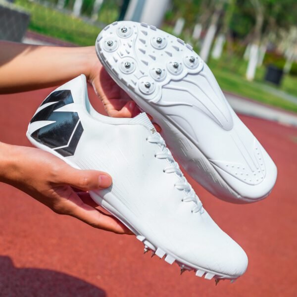 Mens Track and Field Shoes Teenagers Spikes Sneakers Boys Track Race Jumping Professional Running Nail Spikes Shoes Boys Girls