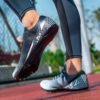 Track Spike Shoe for Men Professional Field and Track Shoes Breathable Running High Jump Racing Shoes