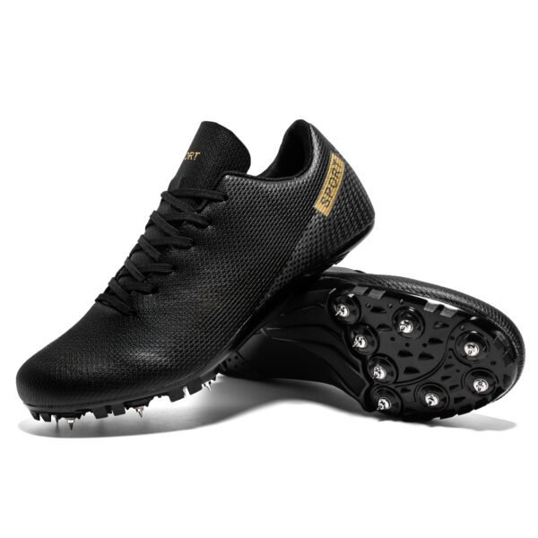 3 Men's Track Spike Shoes Lightweight Breathable Running Sneakers for Distance Sprinting Athletic Training Jumping Track and Field Suitable for Women and Girls