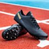 6 Men's Track Spike Shoes Lightweight Breathable Running Sneakers for Distance Sprinting Athletic Training Jumping Track and Field Suitable for Women and Girls