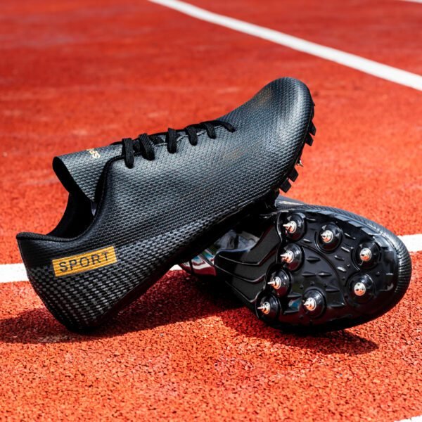 9 Men's Track Spike Shoes Lightweight Breathable Running Sneakers for Distance Sprinting Athletic Training Jumping Track and Field Suitable for Women and Girls