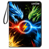 UVCDE 9 Pocket Card Binder, 900 Pockets Trading Card Album with Zipper, 50 Pages Double-Sided Storage, 3-Ring Card Holder for Sports & Game Cards, Perfect Gift